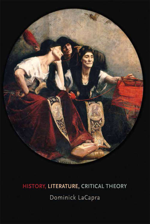 Book cover of History, Literature, Critical Theory