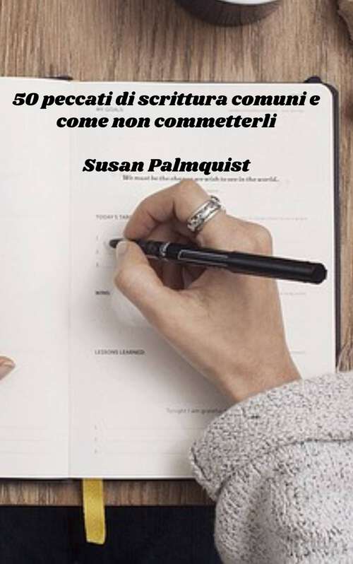 Book cover of 50 peccati di scrittura comuni e come non commetterli