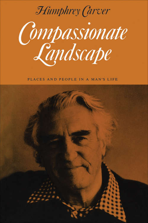 Book cover of Compassionate Landscape