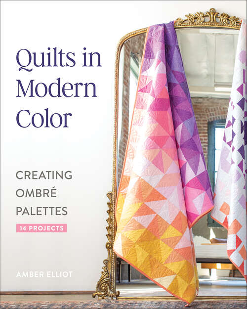 Book cover of Quilts in Modern Color: Creating Ombré Palettes