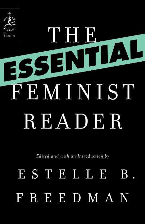 Book cover of The Essential Feminist Reader