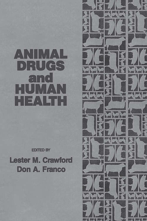 Book cover of Animal Drugs and Human Health
