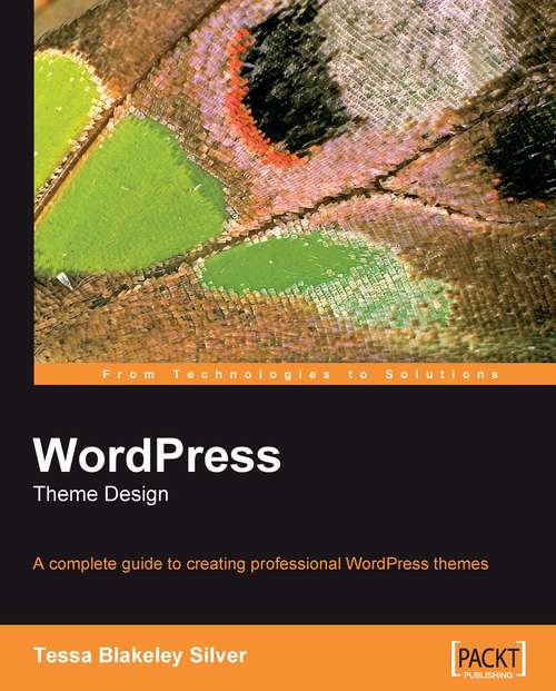 Book cover of WordPress Theme Design