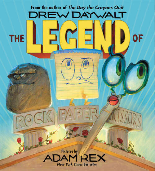 Book cover of The Legend of Rock Paper Scissors