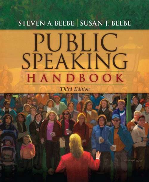 Book cover of Public Speaking Handbook (3rd Edition)