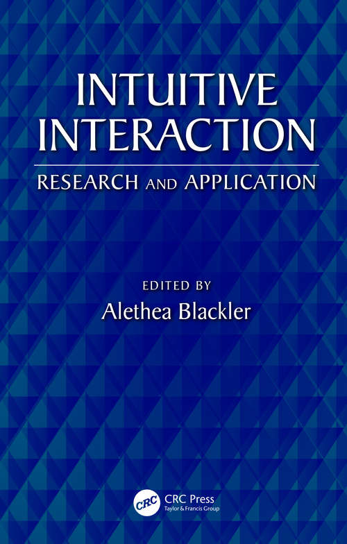 Book cover of Intuitive Interaction: Research and Application