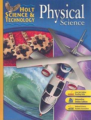 Book cover of Holt Science & Technology, Physical Science