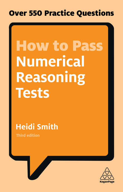 Book cover of How to Pass Numerical Reasoning Tests: Over 550 Practice Questions