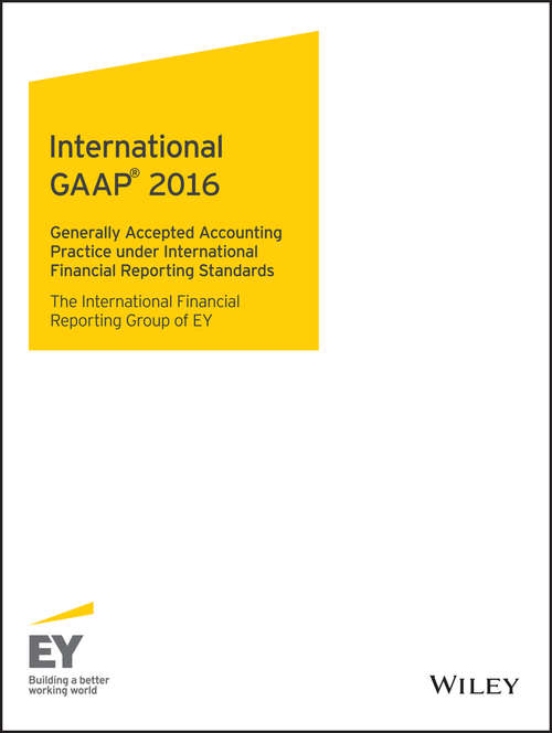 Book cover of International GAAP 2016
