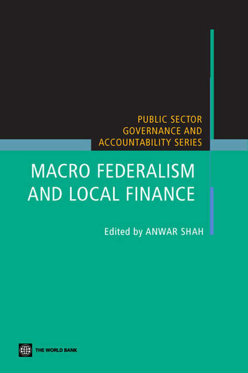 Cover image of Macro Federalism and Local Finance