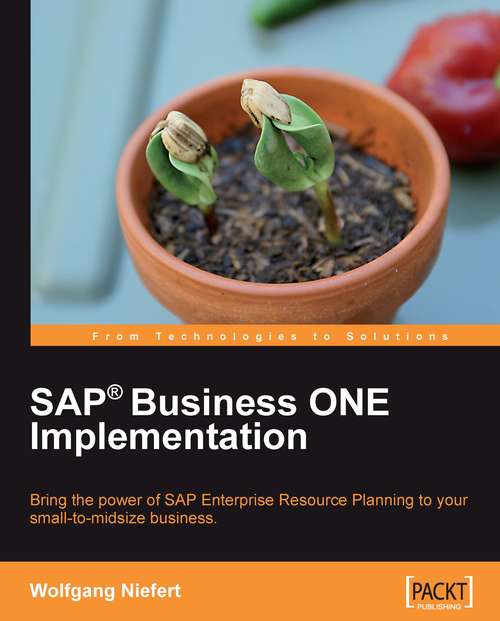Book cover of SAP Business ONE Implementation