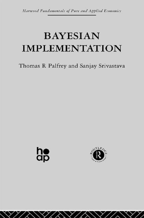 Book cover of Bayesian Implementation