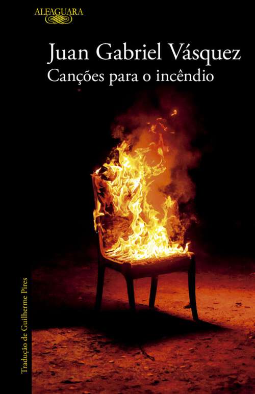 Book cover of Canções para o incêndio