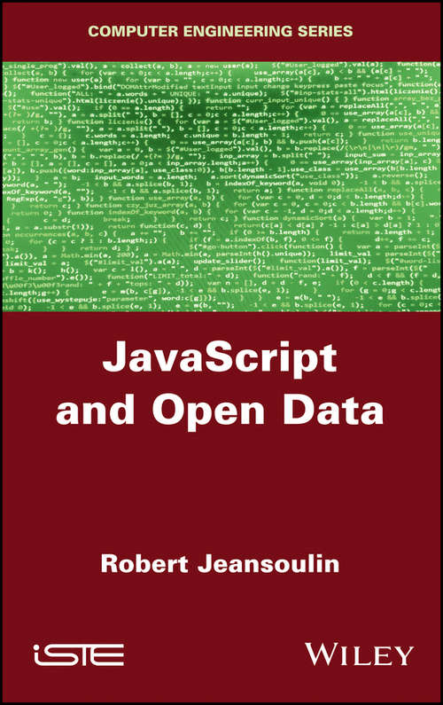 Book cover of JavaScript and Open Data