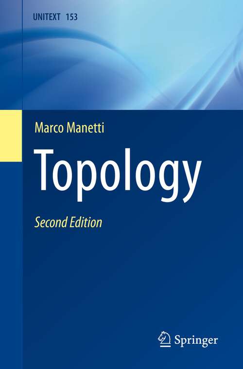 Book cover of Topology (2nd ed. 2023) (UNITEXT #153)