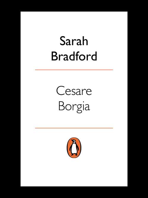 Book cover of Cesare Borgia