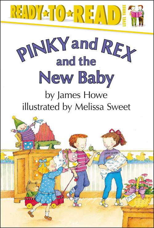 Book cover of Pinky and Rex and the New Baby