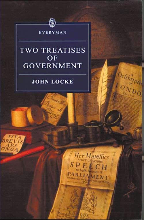 Book cover of Two Treatises of Government