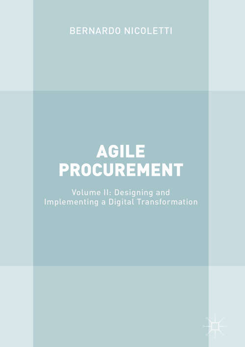 Book cover of Agile Procurement: Volume II: Designing and Implementing a Digital Transformation