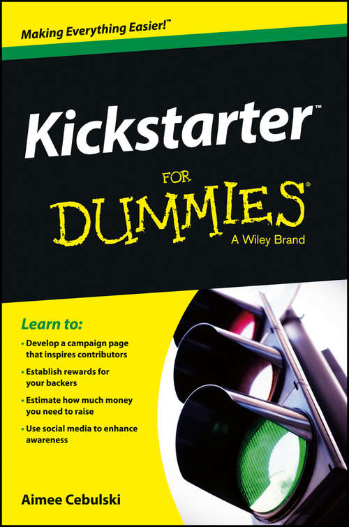Book cover of Kickstarter For Dummies