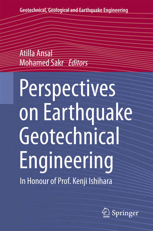 Book cover of Perspectives on Earthquake Geotechnical Engineering