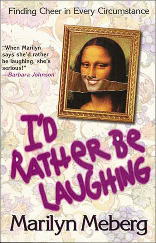Book cover of I'd Rather Be Laughing