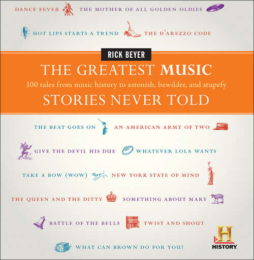 Book cover of The Greatest Music Stories Never Told