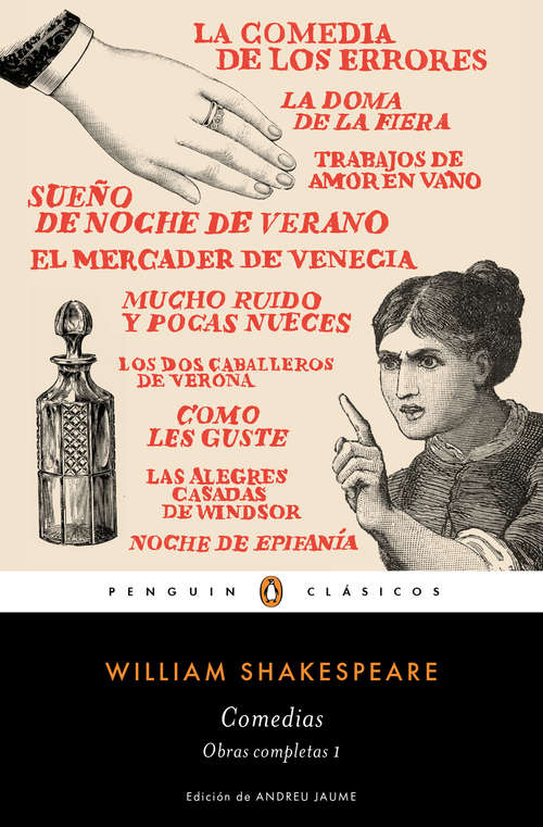 Book cover of Comedias (Obra completa Shakespeare 1)