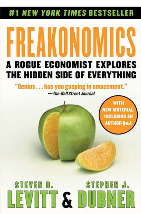 Book cover of Freakonomics