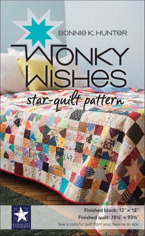 Book cover of Wonky Wishes Star-Quilt Pattern
