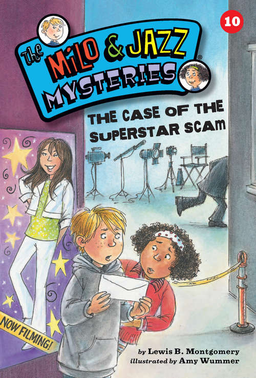 Book cover of The Case of the Superstar Scam (The Milo & Jazz Mysteries ® #10)