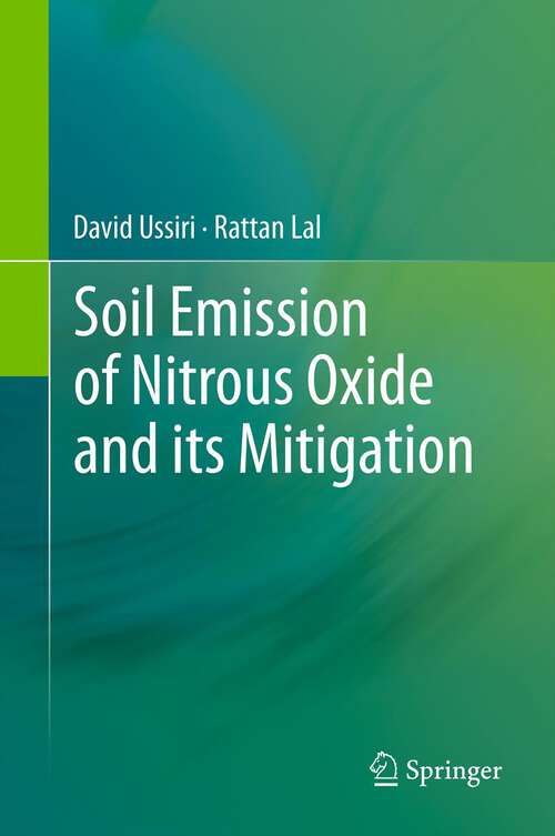 Book cover of Soil Emission of Nitrous Oxide and its Mitigation