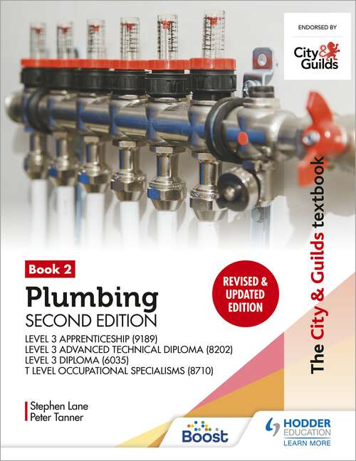 Book cover of The City & Guilds Textbook (9189), Level 3 Advanced Technical Diploma (8202), Level 3 Diploma (6035) & T Level Occupational Specialisms (8710): For The Level 3 Apprenticeship (9189), Level 3 Advanced Technical Diploma (8202), Level 3 Diploma (6035) And T Level Occupational Specialisms