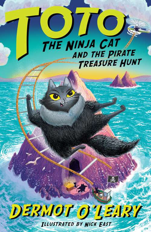 Book cover of Toto the Ninja Cat and the Pirate Treasure Hunt: Book 6 (Toto #6)