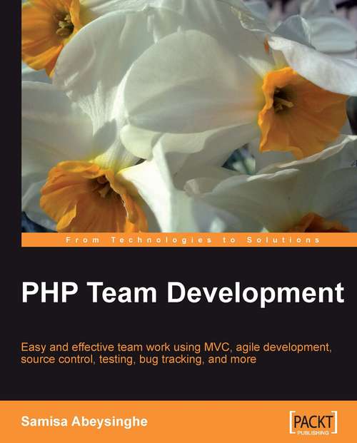 Book cover of PHP Team Development