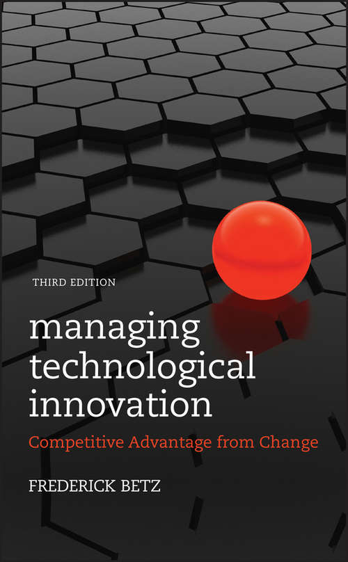Book cover of Managing Technological Innovation