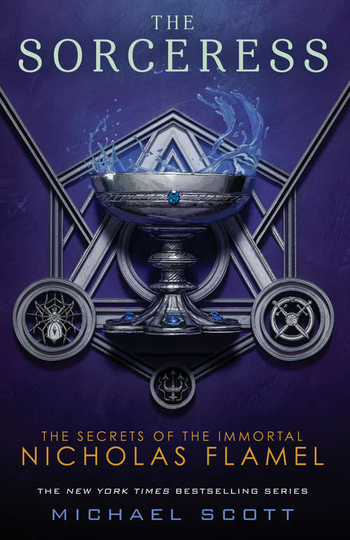 Book cover of The Sorceress (Secrets of the Immortal Nicholas Flamel #3)