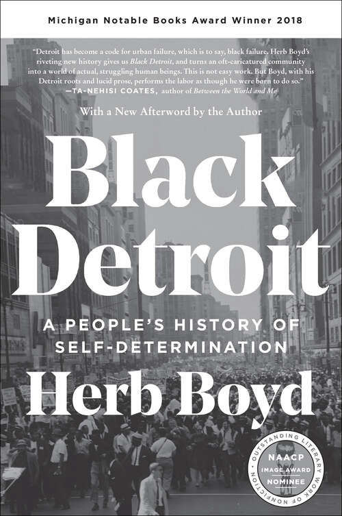 Book cover of Black Detroit: A People's History of Self-Determination