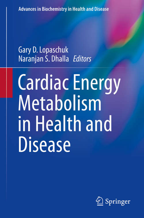 Book cover of Cardiac Energy Metabolism in Health and Disease