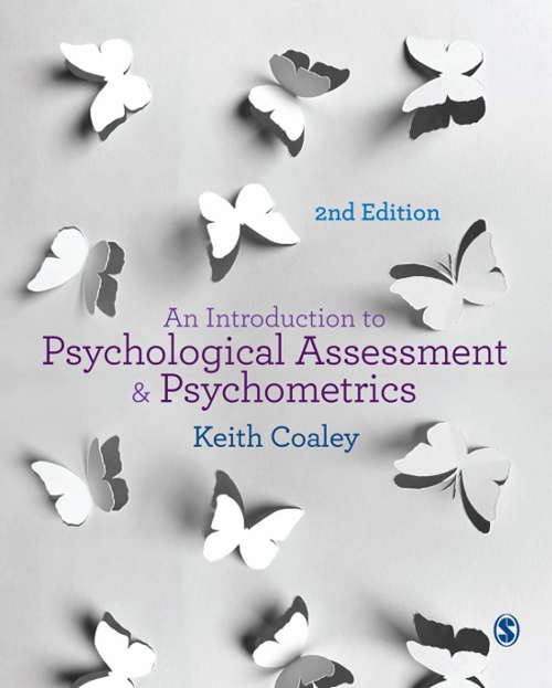 Book cover of An Introduction to Psychological Assessment and Psychometrics