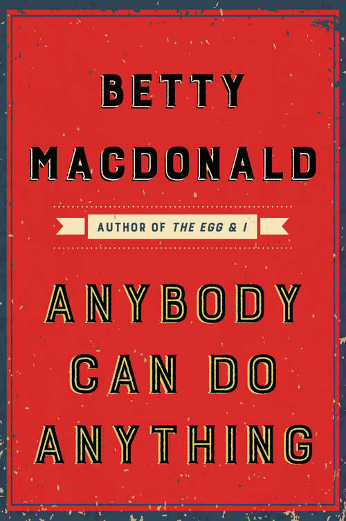 Book cover of Anybody Can Do Anything