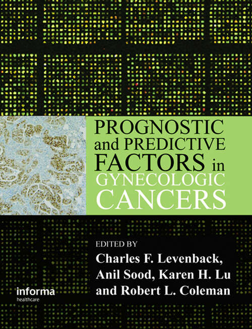 Book cover of Prognostic and Predictive Factors in Gynecologic Cancers