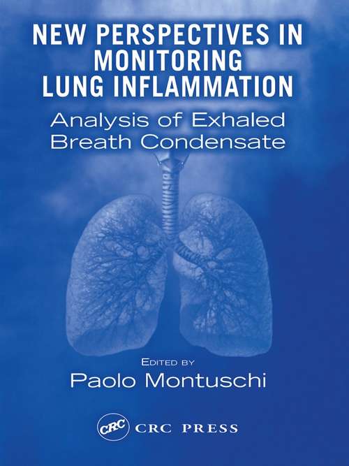 Book cover of New Perspectives in Monitoring Lung Inflammation: Analysis of Exhaled Breath Condensate
