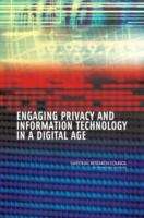 Book cover of Engaging Privacy And Information Technology In A Digital Age