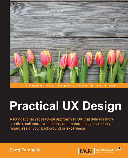 Book cover of Practical UX Design