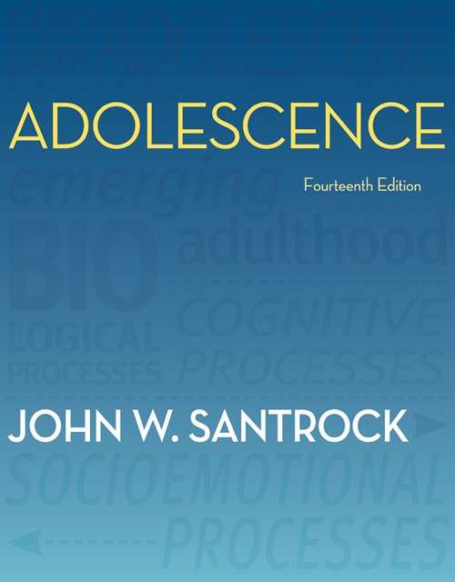 Book cover of Adolescence (Fourteenth Edition)