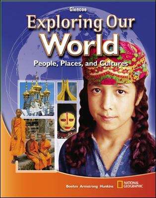 Book cover of Exploring Our World: People, Places, and Cultures