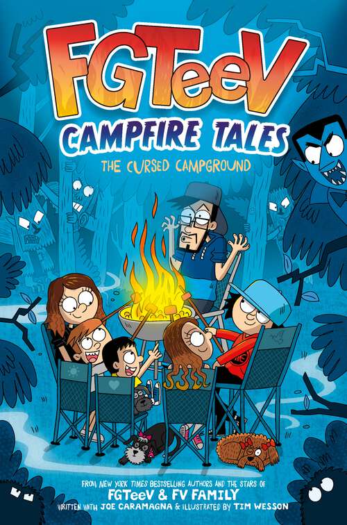 Book cover of FGTeeV Campfire Tales #1: The Cursed Campground (FGTeeV Campfire Tales #1)