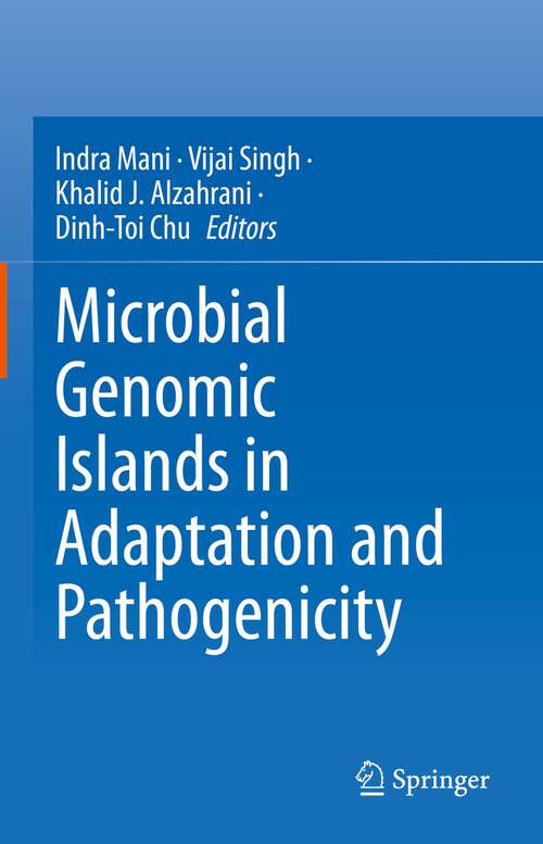 Book cover of Microbial Genomic Islands in Adaptation and Pathogenicity (1st ed. 2023)
