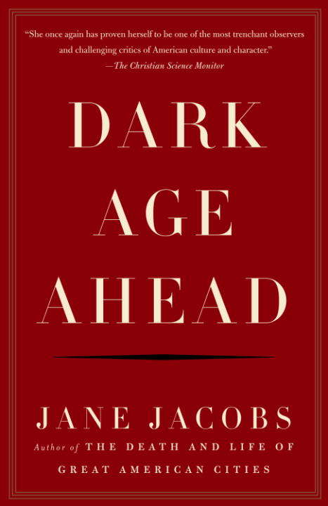 Book cover of Dark Age Ahead